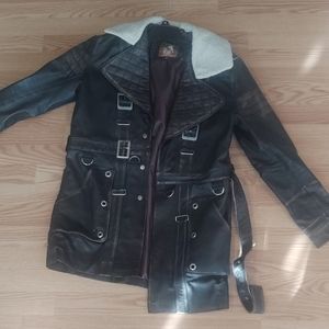 Elder Maxon Fallout 4 replica leather jacket